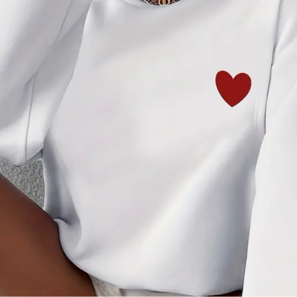 Valentines Heart pullover